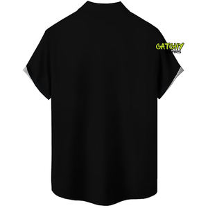 เสื้อเชิ้ตฮาวายพิมพ์ลายซับลิเมชั่นสไตล์วินเทจลายดอกไม้ลำลองขายส่งผ้าทวิลล์สั่งทำได้ลายพิมพ์ 3 มิติทรงหลวมสำหรับผู้ชาย - Product Image 6