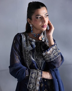 Robe de travail formelle pour femmes de qualité exceptionnelle moderne 2025-2026, dernier modèle de salwar kameez en coton pour les fêtes 01100 - Product Image 2