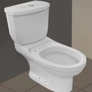 Twyford deux pièces toilette ronde P-trap S-trap toilette produit céramique lavage commode WC pour salle de bain hôtel - Product Image 2