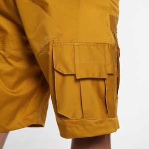 Men's Women's Casual Loose Fit Mid Waist Solid Six Pocket 100% Cotton Breathable <b>Cargo</b> <b>Shorts</b> OEM Custom Service Anti-Wrinkle - Product Image 3