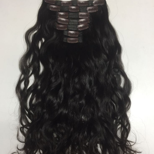 Unprocessed Natural Wave <b>Curly</b> Raw Remy Black Women <b>Hair</b> Bundles Machine Double Weft Double Drawn Ends Human <b>Hair</b> <b>Extensions</b> - Product Image 4