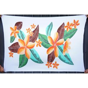 Pareos Hawaianos Pintados a Mano 100% Rayón de Alta Calidad, Ropa de Playa Personalizada al por Mayor, Cubierta para las Islas del Pacífico Asiático HPGU005-01-180 - Product Image 1