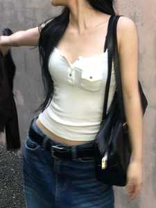 Nueva ropa con estampado personalizado para mujer, Top corto de verano para chicas calientes, camisetas sin mangas sexis sin costuras, camisola sin espalda - Product Image 2