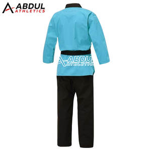 Combinaison d'arts martiaux pour hommes, uniforme d'entraînement durable avec veste et pantalon pour la pratique quotidienne et les activités de remise en forme - Product Image 2