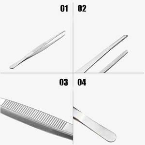 Pince à épiler Adson 12cm Pince chirurgicale Pince à épiler dentaire Adson Instruments en acier inoxydable - Product Image 3