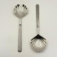 Ensemble de couverts en métal au design unique, lot de 2, fabriqué à la main pour une utilisation domestique en cuisine, ensemble de cuillères en métal, fournisseur en gros à bas prix