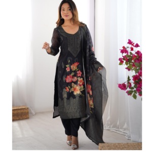 Premium Quality Summer Collection Silk <b>Kurti</b> for Women Office Wear and Party Wear Available at Wholesale Prices from India - Product Image 1