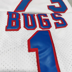 Camiseta de baloncesto para hombre, uniforme de baloncesto con estampado cosido, malla transpirable de secado rápido, camiseta de ciudad - Product Image 2