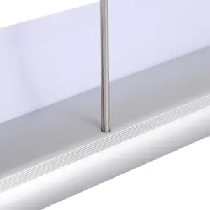 Mini A4 Roll-up đứng dễ dàng thiết lập di động cuộn lên đứng với màu trắng carton bên trong cho trong nhà triển lãm ngoài trời hiển thị