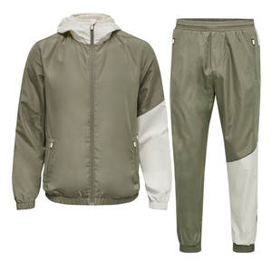 Conjunto Deportivo de Alta Calidad para Hombre, Pantalones y Sudadera con Capucha Personalizados, Transpirables, 100% Algodón, para Entrenamiento y Uso Casual - Product Image 1