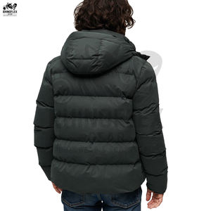 Nouveau design à la mode Vestes pour hommes en peluche d'hiver Rembourrage chaud Vestes pour hommes personnalisées Prix de gros Veste rembourrée pour hommes nouveau style - Product Image 3