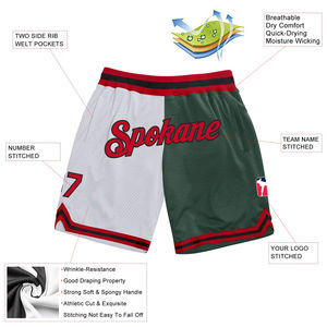 High Quality Customized <b>Men's</b> <b>Basketball</b> <b>Shorts</b> Sublimated Embroidery Logo <b>Basketball</b> <b>Shorts</b> <b>Men</b> <b>Basketball</b> <b>Shorts</b> - Product Image 4