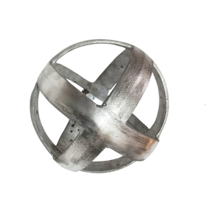 Nouvelle maison décorative luxe rond décor de table Sculpture en métal meilleure vente vaisselle moderne bureau à domicile Table bureau - Product Image 6