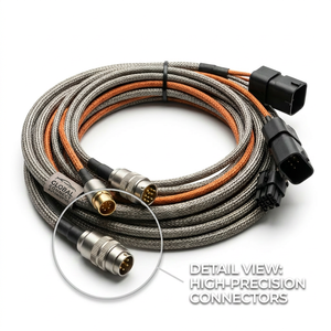 Elektrikli Araç EV Kablo Demeti Özel Yüksek Akım Kablo Grubu Elektrikli Motosiklet E-bisiklet Pil Sistemi için - Product Image 2