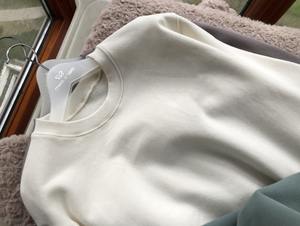 Personnalisé Eco Haute Qualité 100% Coton Polaire Vintage Automne Lâche Femmes/Hommes Ras Du Cou Sweats/Chandails - Product Image 2