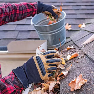 Gants de mécanicien haute qualité, respirants, avec paume renforcée en cuir microfibre, TPR, imperméables, antidérapants et résistants à la chaleur - Product Image 4