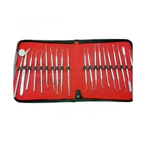 Kit de cuidado bucal dental, juego de examen profesional, instrumentos de acero inoxidable, sonda de espejo, escalador explorador, herramientas de dentista - Product Image 3