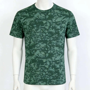 T-shirt en sublimation couleur pleine, design personnalisé, unisexe, décontracté, mode streetwear, écologique, séchage rapide, tricoté - Product Image 1