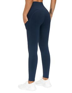 Mallas de gimnasio para mujer, pantalones deportivos de secado rápido, mallas de Yoga sin costuras para ejercicio físico, pantalones de entrenamiento de cintura alta con ajuste Delgado - Product Image 4