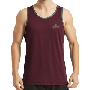Débardeur léger respirant idéal pour les activités d'été et d'entraînement Débardeur en coton doux avec tissu extensible - Product Image 1