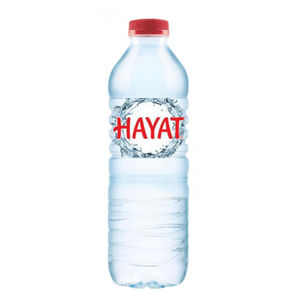 Eau minérale Hayat de qualité supérieure, 24 x 500 ml, eau en bouteille premium, eau rafraîchissante - Product Image 2
