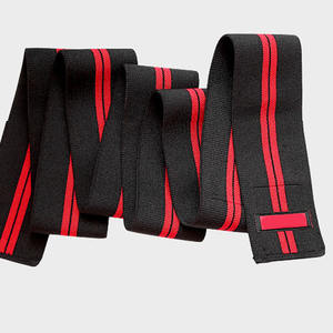 Super lourd élastique Grippe genouillères Squats vêtements d'entraînement musculation exercice genoux Wrap réglable - Product Image 5