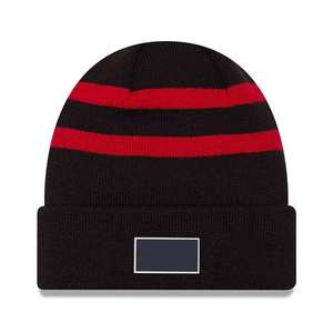 Gorro de invierno cálido suave de lana de Color sólido personalizado para hombre de calidad superior 2025, gorro de punto personalizado con logotipo transpirable - Product Image 1
