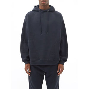 Sudadera con capucha lavada con ácido de gran tamaño para hombre de nuevo diseño, venta al por mayor, ropa ligera de lana de invierno, tallas grandes térmicas disponibles - Product Image 1