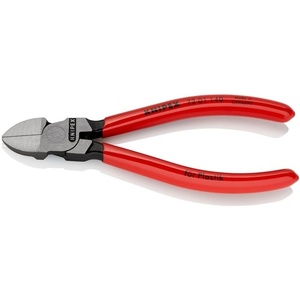 คีมตัดด้านข้างหัวตรงขัดเงา KNIPEX 140 มม. สำหรับพลาสติกเคลือบพลาสติก - Product Image 1