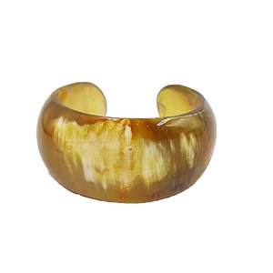 Bracelet en corne artisanal pour femmes, bracelet en corne de buffle naturelle fait à la main, bracelet en corne poli pour un usage quotidien, prix bas - Product Image 5