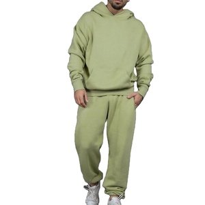 Custom Puff Print Tracksuit Hoodie and Sweatpants Set Oversized Unisex Hoodie and Jogging <b>Pants</b> Set for Men2026 - Product Image 4