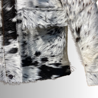 Nouvelle mode vestes en cuir de vachette personnalisé de qualité supérieure veste d'hiver pour hommes réversible respirant Style Vintage corne