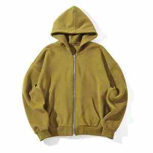 2025 fabricación profesional hecha nuevo estilo hombres cremallera sudaderas con capucha hechas a medida de alta calidad hombres Zip up sudaderas con capucha - Product Image 1