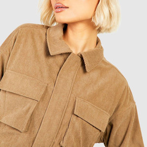 ชุดเสื้อผ้า2ชิ้นสำหรับผู้หญิงเสื้อแจ็กเก็ตแฟชั่นกางเกงคาร์โก้กางเกงขายาวผ้ายีนส์แบบกำหนดเองชุดวอร์ม2026 - Product Image 6