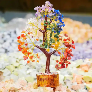 Arbre en cristal Offre Spéciale naturel à sept chakras, pierre de guérison, bonsaï, Fortune, arbre d'argent, porte-bonheur pour les cadeaux de décoration - Product Image 5