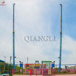 Qiangli Vente Chaude Thrill Produit Attraction Parc Équipement 32m Sling Shot Rocket Bungee Jumping <span class=keywords><strong>Rides</strong></span> - Product Image 3