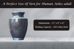 Adult Cremation Urns for Male/Female Funeral Urn for Human Ashes Decorative Urns for Ashes <b>Large</b> <b>Keepsake</b> <b>Box</b> - Product Image 4