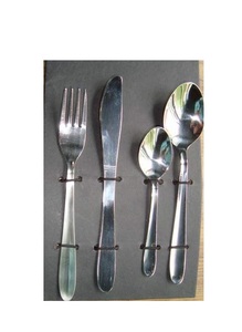 Ensemble de couverts élégants et écologiques de luxe en acier inoxydable avec poignée en perles pour mariage-comprend cuillère fourchette couteau - Product Image 5