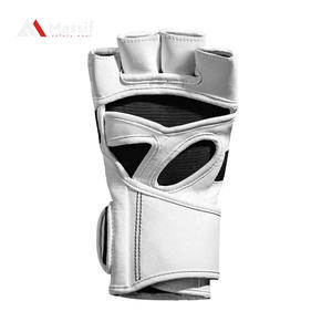 Hot Selling Professional Training Winning MMA & Boxing <b>Gloves</b> Custom Leather & PU Leather <b>Fingerless</b> Design High Quty UFC <b>Gloves</b> - Product Image 3