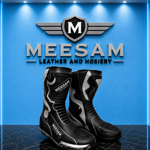 Chaussures de moto confortables en cuir, nouvelle collection 2027, très demandées, pour la course, avec doublure en mesh ventilée, en vente. - Product Image 1