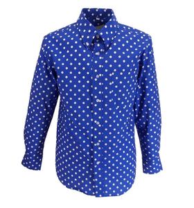 Camisa Formal de Manga Larga Personalizada de Primera Calidad para Hombre, Camisa con Estampado de Lunares a la Moda, Camisa de Vestir Informal para Hombre - Product Image 5