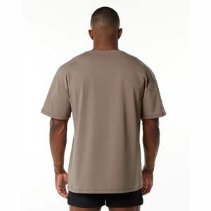 Camiseta Mocha Signature Performance Drop Shoulder: Corte raglán, 94% algodón, mezcla 6% Spandex - Product Image 3