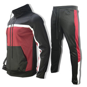 ชุดวอร์มมีซิปสำหรับผู้ชายชุดออกกำลังกายแขนยาวมีซิปสำหรับใส่ออกกำลังกาย - Product Image 6