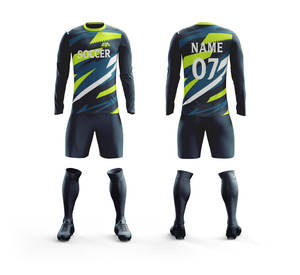 Camisetas de fútbol de poliéster personalizadas de alta calidad uniformes deportivos de sublimación de MOQ bajo con logotipo impreso para jugadores de fútbol - Product Image 1