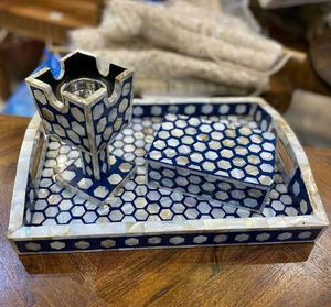 ชุดกระถางธูปสำหรับเผาและฝังกระดูกทำมือชุด Mubkhara พร้อมกล่องเผา - Product Image 4