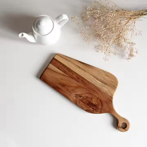 เขียงไม้ถาดเสิร์ฟไม้ทำด้วยมือกระดานชีสเรซิน - Product Image 6