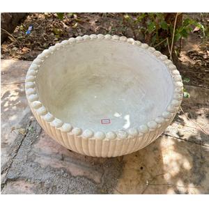 ชามฝังกระดูกสไตล์โบราณงานศิลปะเรขาคณิตที่มีรายละเอียดสำหรับการตกแต่งภายในที่ทันสมัย - Product Image 1