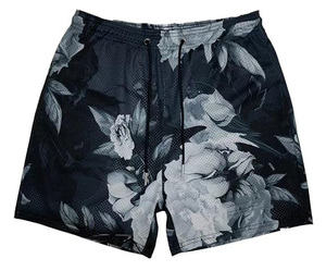 Pantalones Cortos Deportivos de Malla para Hombre, con Estampado Gráfico, Cintura Elástica con Cordón, para Verano, Gimnasio y Entrenamiento - Product Image 3