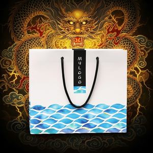 ถุงกระดาษที่ทนทานเป็นมิตรกับสิ่งแวดล้อมสำหรับช้อปปิ้งของขวัญบรรจุภัณฑ์อาหารเครื่องสำอางเสื้อผ้าเครื่องประดับและงานปาร์ตี้ที่โปรดปราน - Product Image 3