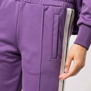 Pantalones de Mujer Estilo 2026, Pantalones Casuales de Invierno, Logotipo Personalizado, Pantalones Deportivos Acampanados, Color Sólido, Nuevo Estilo de Fabricante - Product Image 5